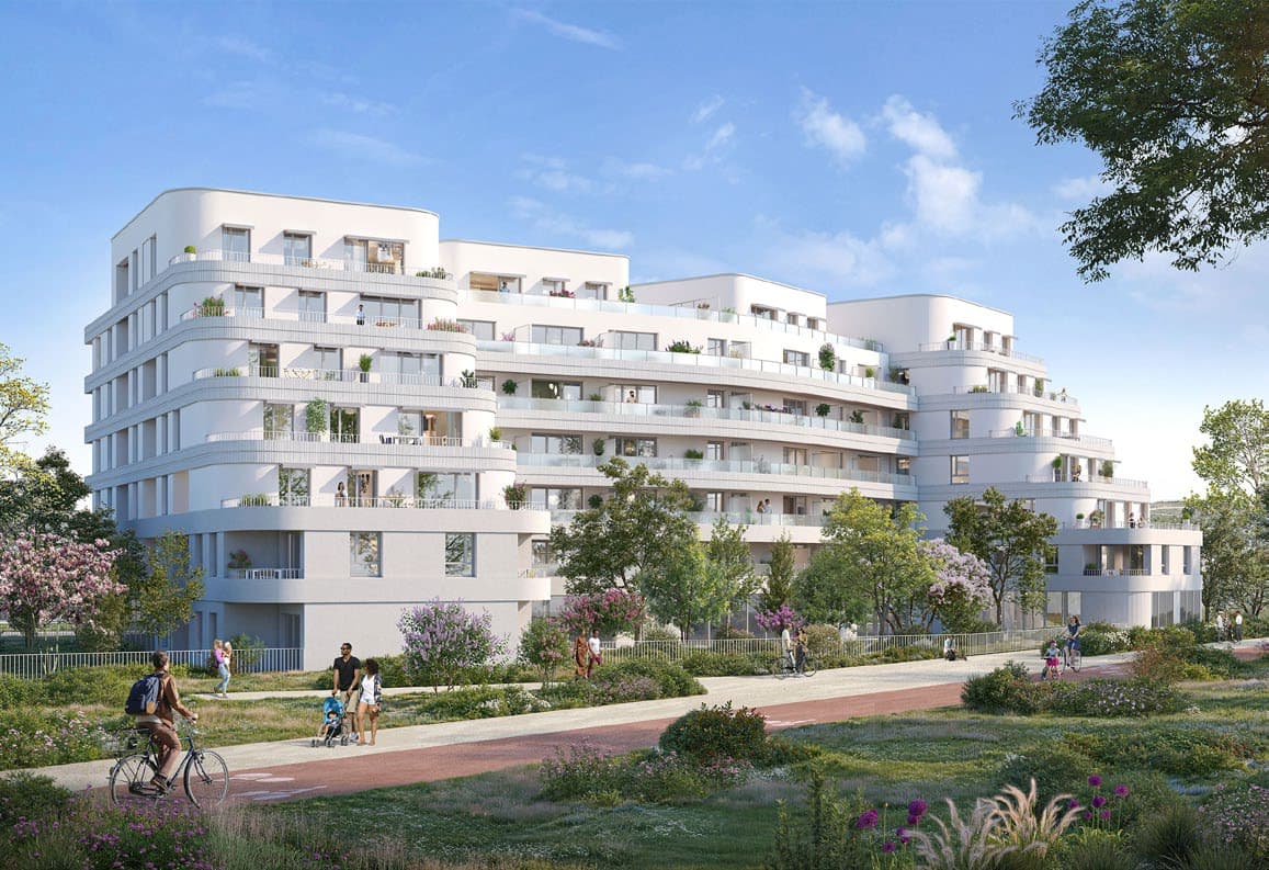 Vue de Home Spirit 2 depuis la piste des Géants